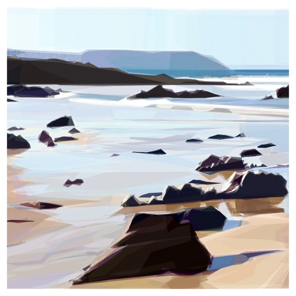 Silver Light art card