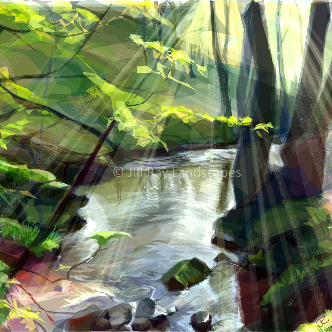 Warm Evening art card